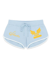 Sp5der Sp5wom Women's Track Short Sky Blue