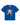 Sp5der Star Girl Tee blue, royal blue cotton tee with a red star and halftone figure under an italic SP5DER wordmark, front view