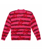 Sp5der Stars Crewneck Sweater Pink