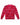 Sp5der Stars Crewneck Sweater pink, fuzzy pink and burgundy striped knit with red star motifs, front view