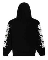 Sp5der Stone Hoodie Black