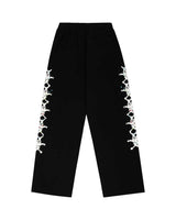 Sp5der Stone Sweatpants Black