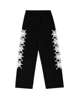 Sp5der Stone Sweatpants Black