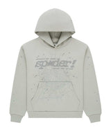 Sp5der Tonal P*nk V2 Hoodie Sport Grey