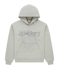 Sp5der Tonal P*nk V2 Hoodie Sport Grey