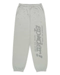 Sp5der Tonal P*nk V2 Sweatpants Sports Grey