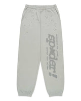 Sp5der Tonal P*nk V2 Sweatpants Sports Grey