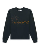 Sp5der Wait L/S Tee Black