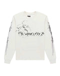 Sp5der Wait L/S Tee White