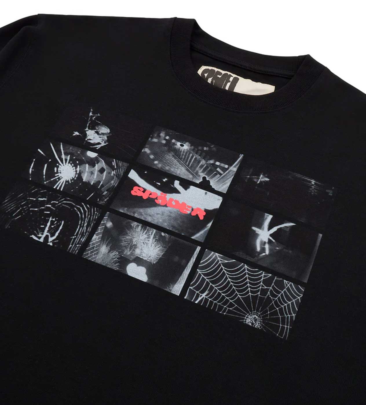 Sp5der Web Monitor L/S Tee HW Black – Restock AR