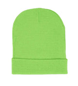 Sp5der Web Rhinestone Beanie Green Back