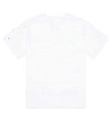 Sp5der Women's Worldwide Baby Tee White back view