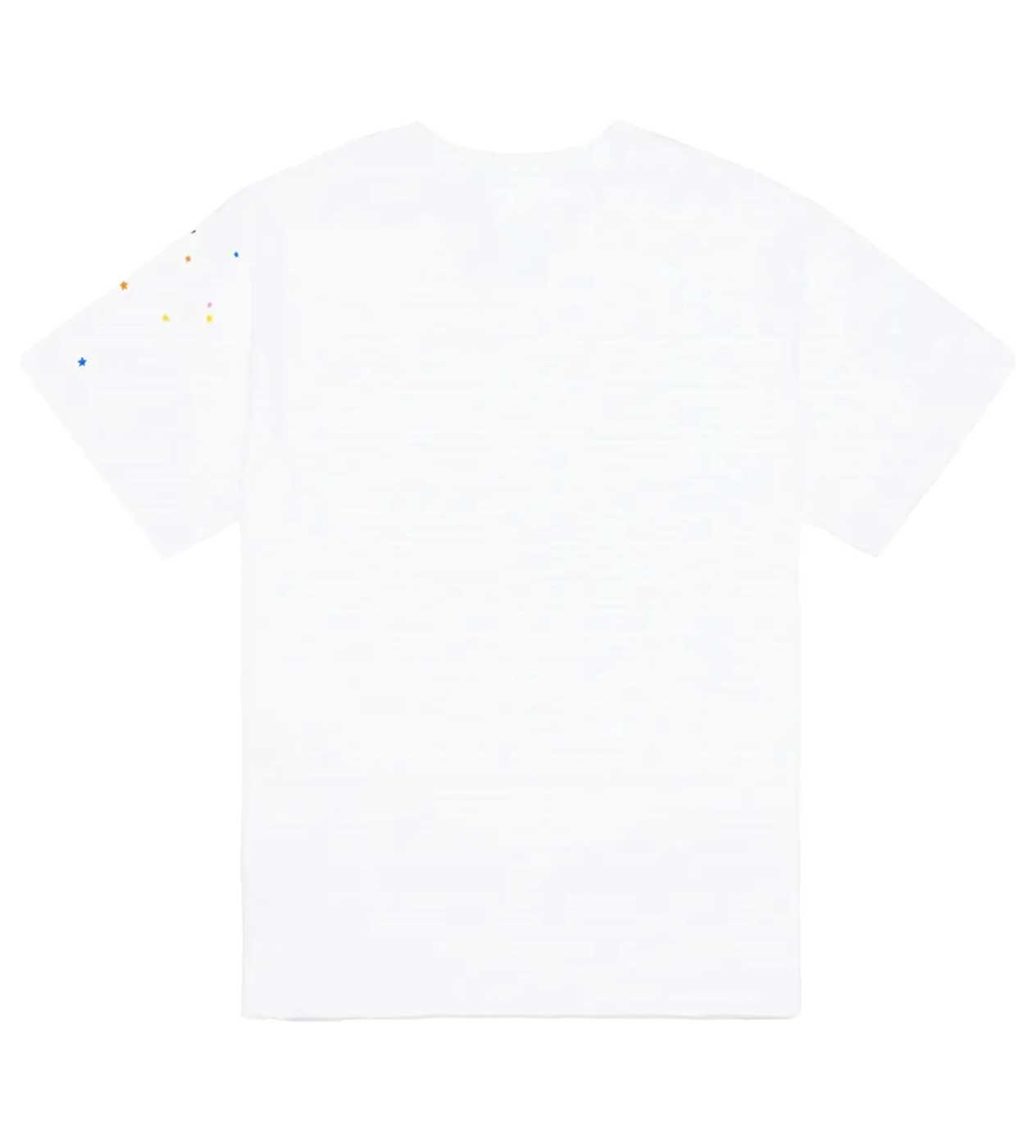 Sp5der Women's Worldwide Baby Tee White back view