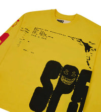 Sp5der X-Ray L/S Tee Yellow