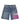 Sp5der Heavy Web Denim Shorts Light Blue