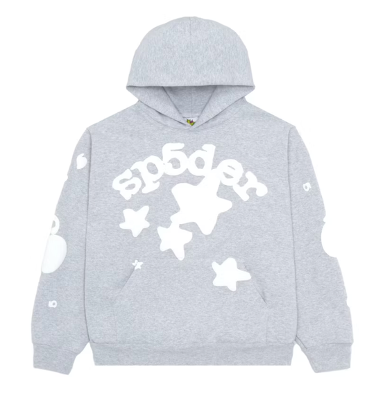 Sp5derBelugaHoodieHeatherGreyS Sp5derBelugaHoodieHeatherGreyS