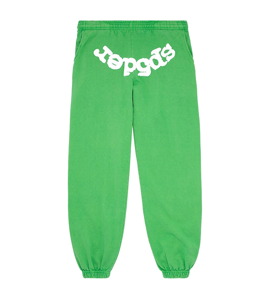 Sp5der Classic Sweatpants Slime Green | Restock AR