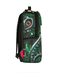 Sprayground A.I. African Intelligence Backpack, side profile view