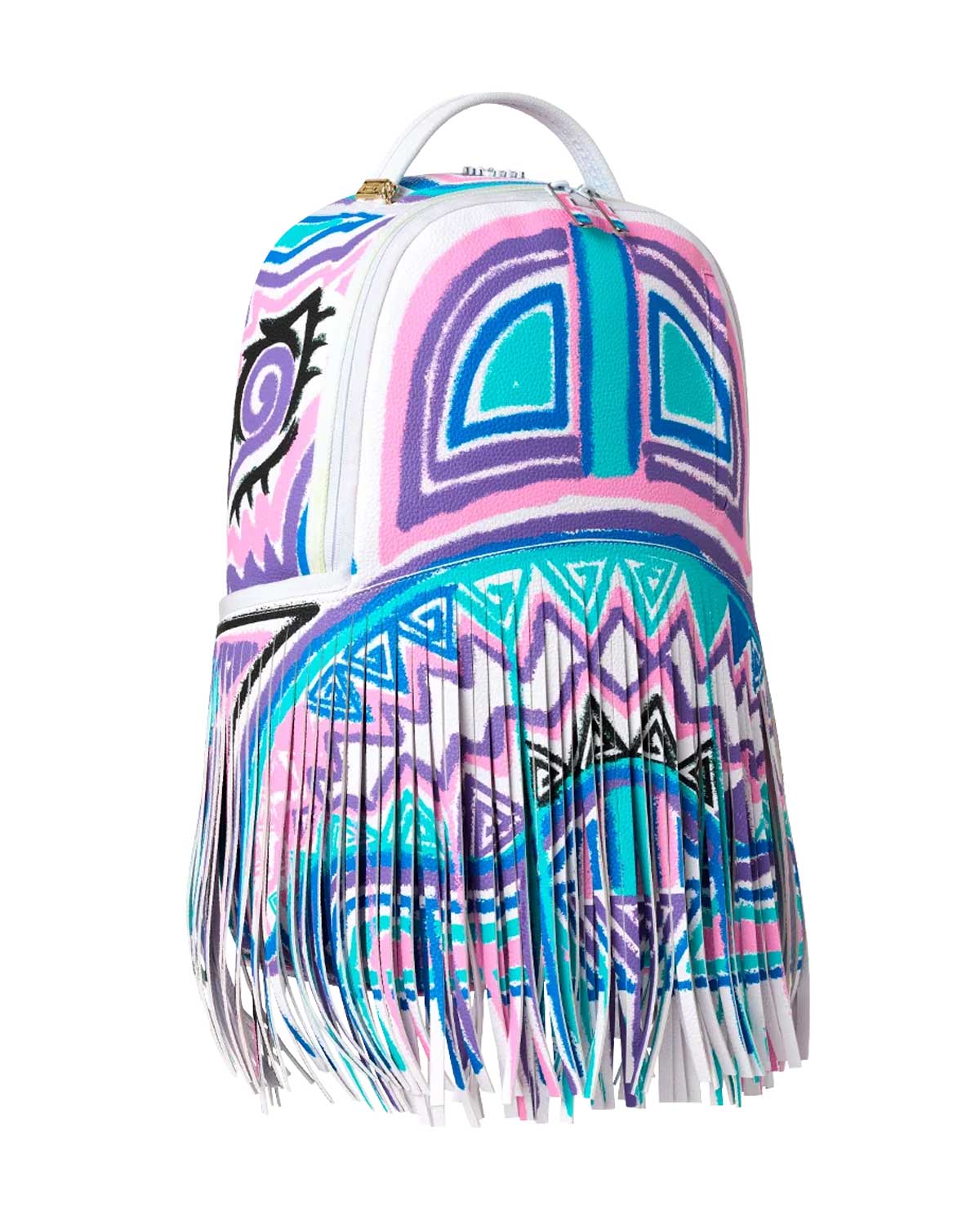 Sprayground AI Fringe Backpack, side view
