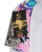 Sprayground AI Fringe Backpack, Sprayground hang tags