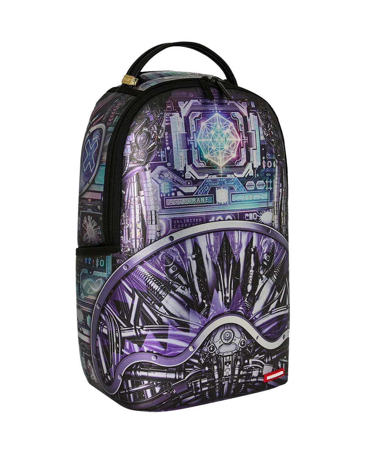 Sprayground Astromane Currency Backpack, side view