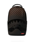 Sprayground Brown Check Ghost Drip Backpack