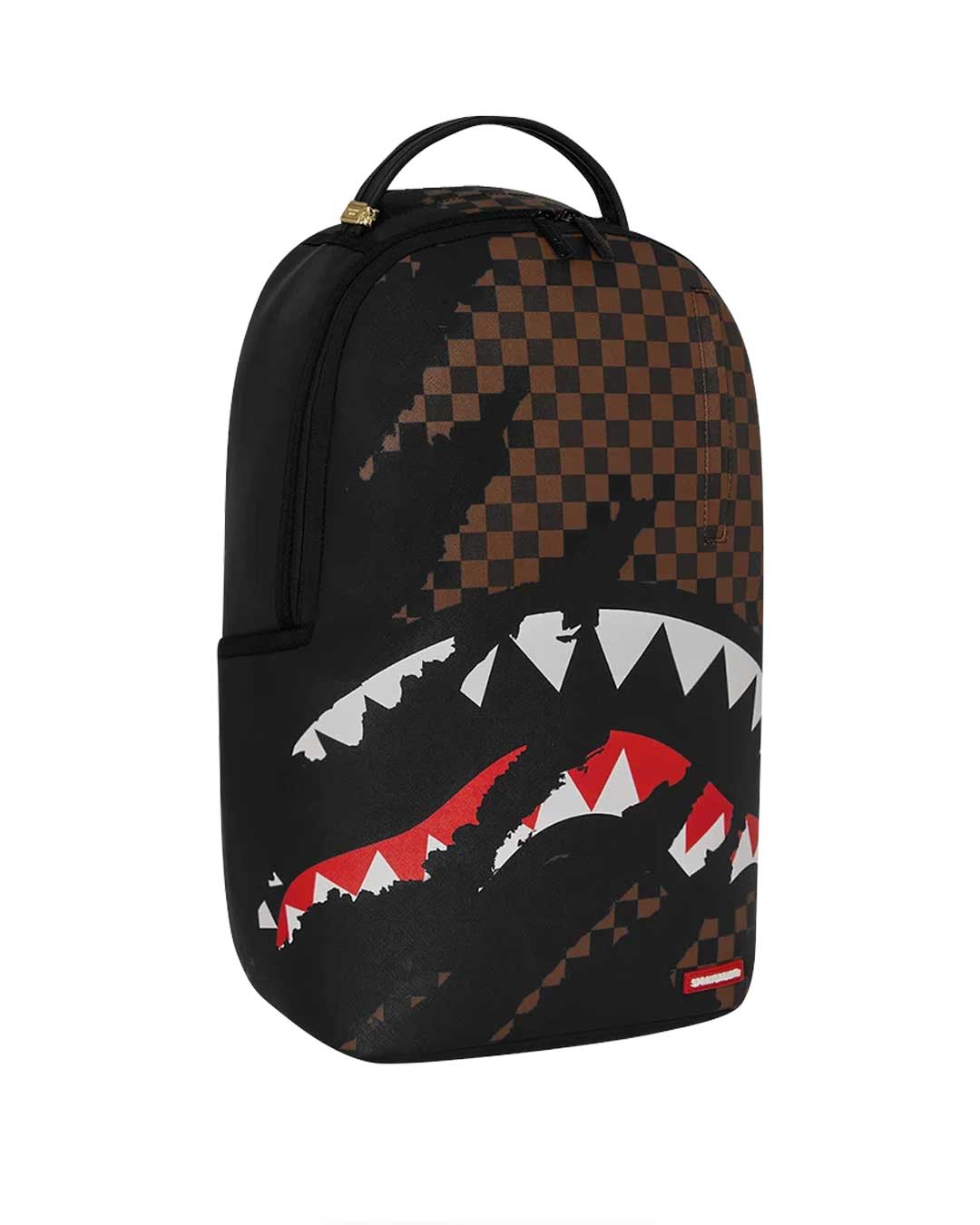 Sprayground Clawed Up Backpack, front three-quarter view