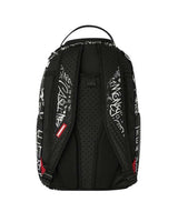 Sprayground Crazy Thoughts Backpack, back view