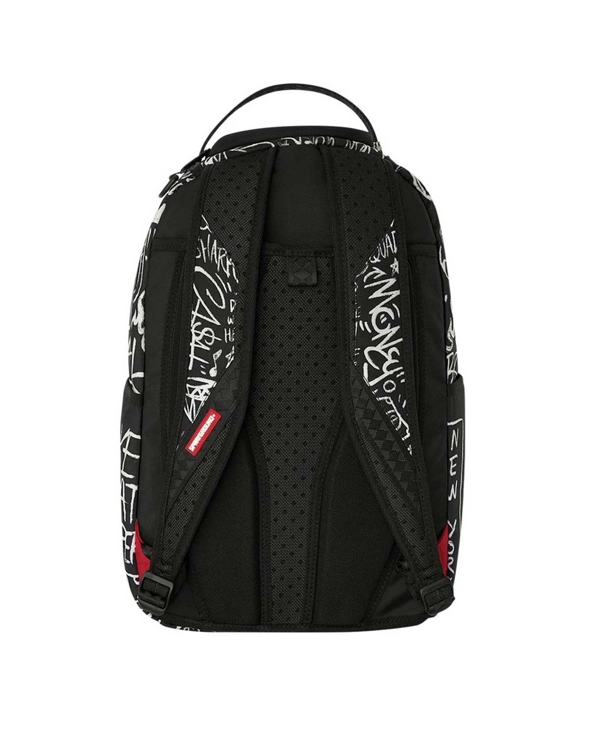 Sprayground Crazy Thoughts Backpack, back view