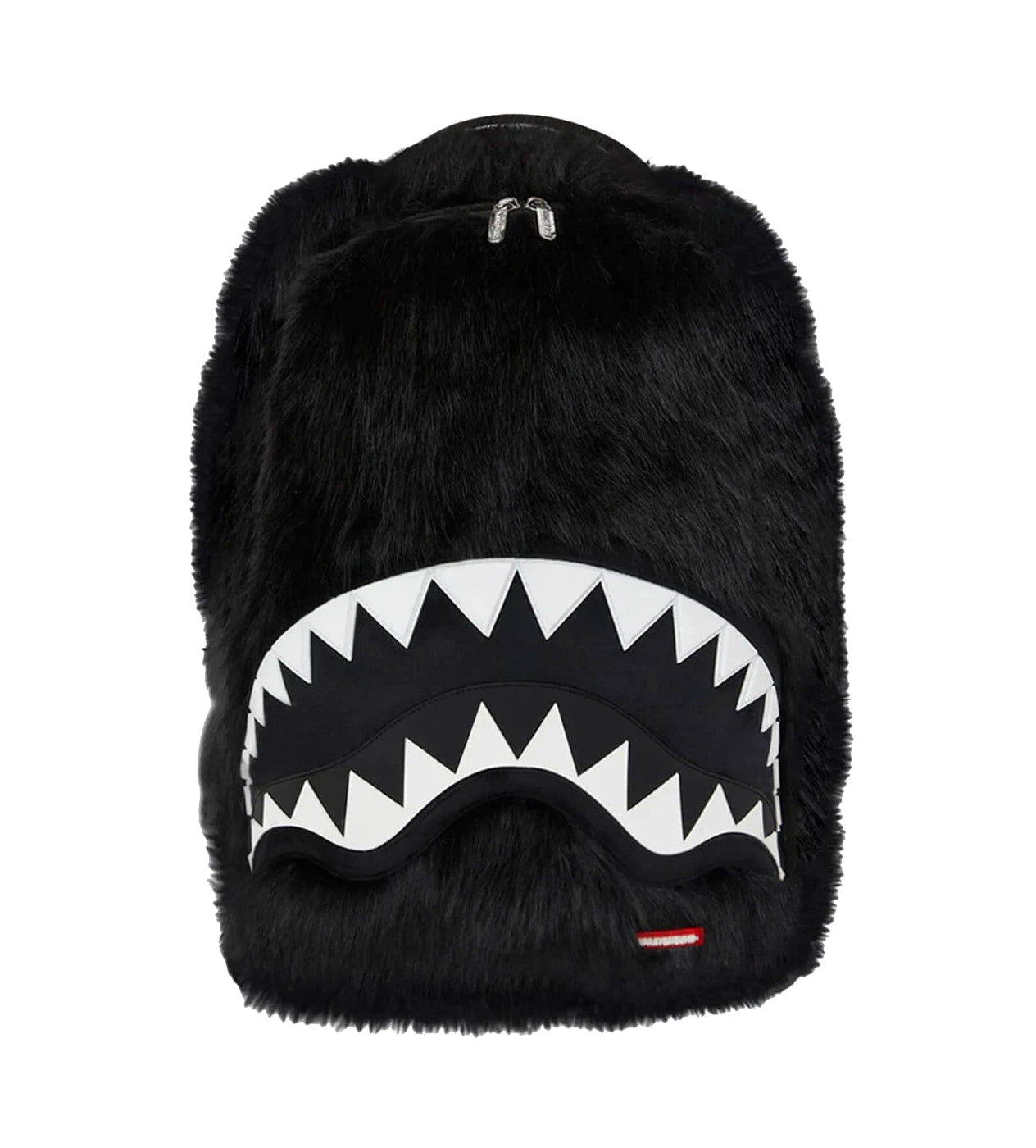 Sprayground Fur Cray Black Backpack