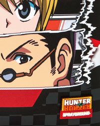 Sprayground Hunter X Hunter Mark X Backpack, Hunter X Hunter logo detail
