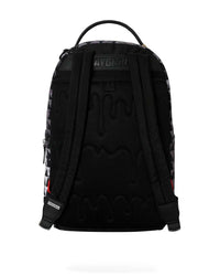 Sprayground Kahuku Niho Mano Backpack, back view showing padded shoulder straps