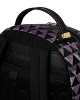 Sprayground Kahuku Niho Mano Backpack, close-up of the top carry handle