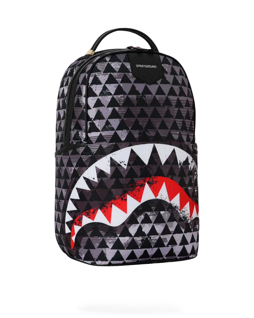 Sprayground Kahuku Niho Mano Backpack, side profile view