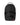 Sprayground Lux Black Ghost Drip Backpack, all-black textured backpack with glossy graffiti shark mouth, front view