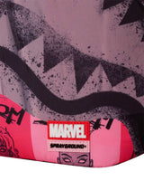 Sprayground Marvel Storm Wanted Posters Backpack, Marvel logo detail