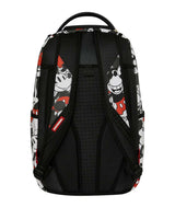 Sprayground Mickey Mouse Crammed Disney Backpack, back view showing padded shoulder straps