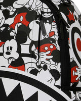 Sprayground Mickey Mouse Crammed Disney Backpack, close-up of the Mickey Mouse print detail