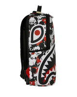 Sprayground Mickey Mouse Crammed Disney Backpack, full side profile