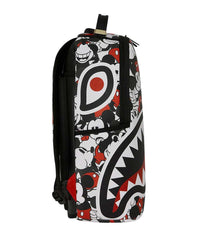 Sprayground Mickey Mouse Crammed Disney Backpack, full side profile