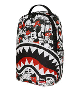 Sprayground Mickey Mouse Crammed Disney Backpack, side profile view