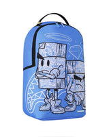 Sprayground Money Boys Color Block Doodle Backpack
