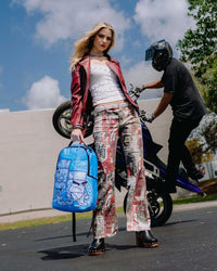 Sprayground Money Boys Color Block Doodle Backpack