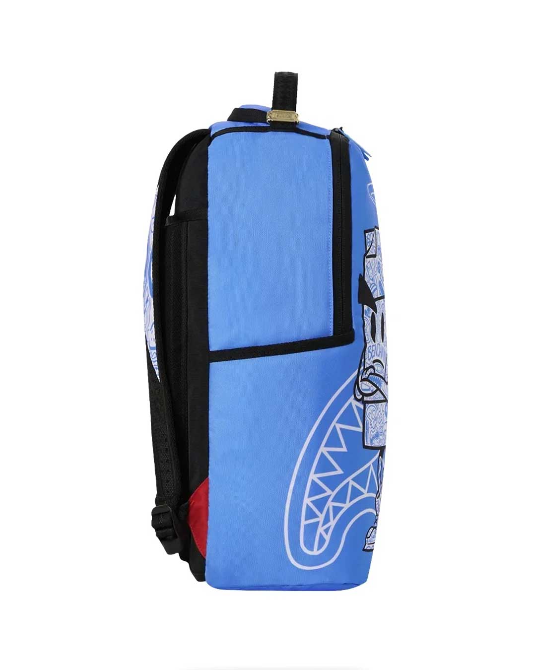 Sprayground Money Boys Color Block Doodle Backpack