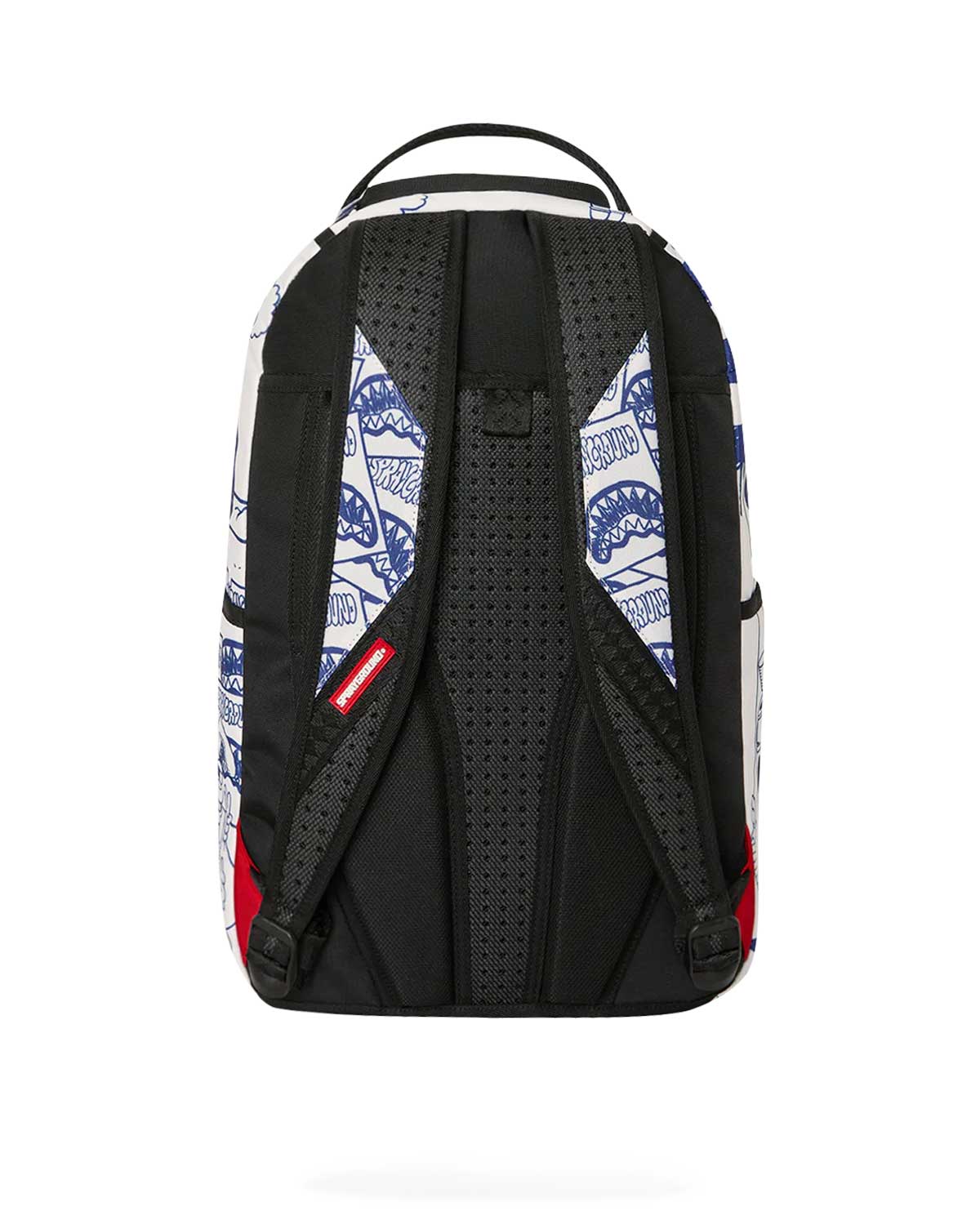 Sprayground Money Boys Poster Doodle Backpack, back view