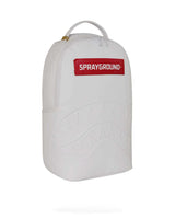 Sprayground Money Trick Backpack White, side view