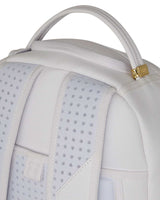 Sprayground Money Trick Backpack White, top view