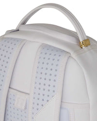 Sprayground Money Trick Backpack White, top view