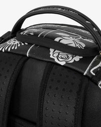 Sprayground NYBG Bronx Vibes Backpack, close-up of the top carry handle