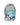 Sprayground Naruto vs Sasuke Backpack, white checkered backpack with Naruto and Sasuke lightning clash graphic, front view